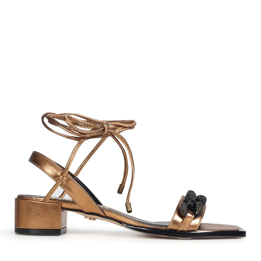 SANDÁLIA PARMA OURO VELHO