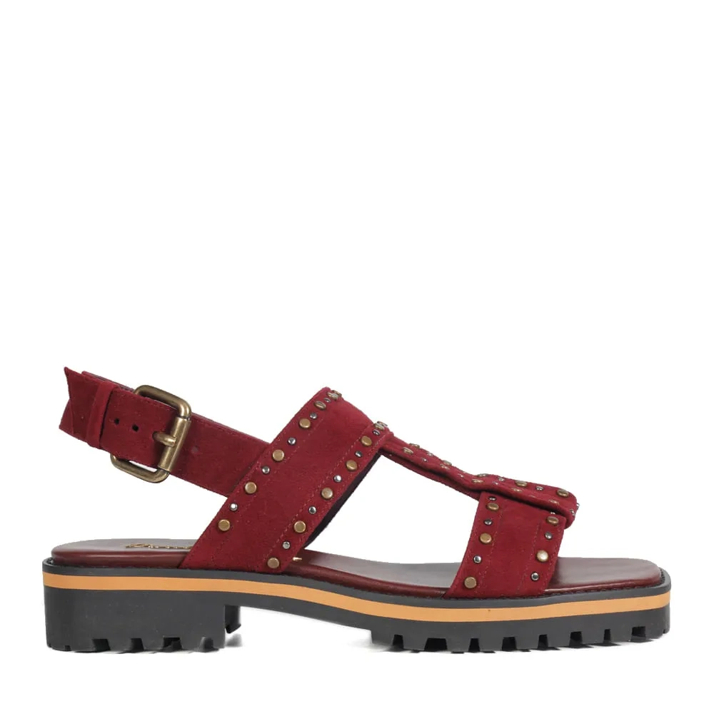 SANDÁLIA DUBLIN VINHO