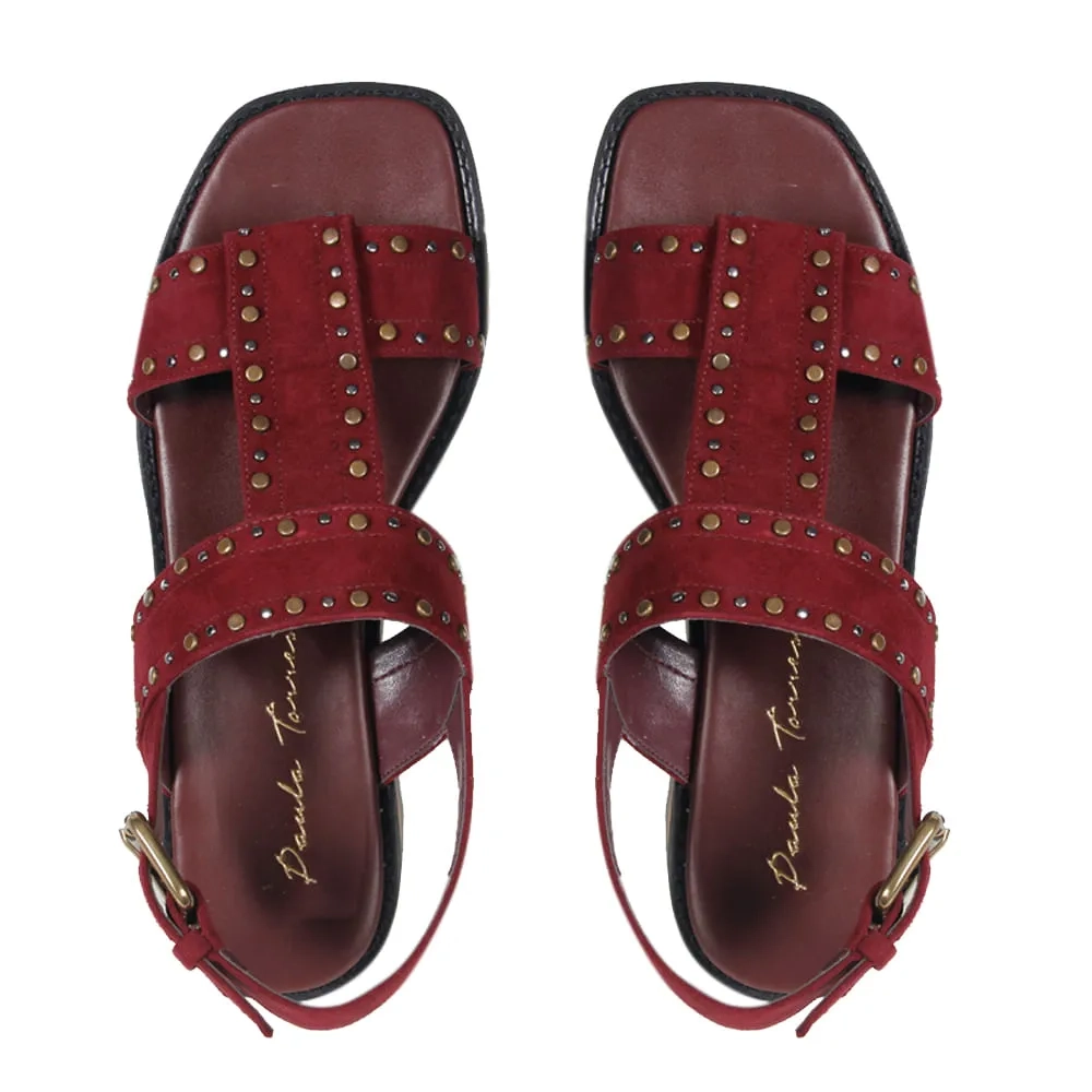 SANDÁLIA DUBLIN VINHO