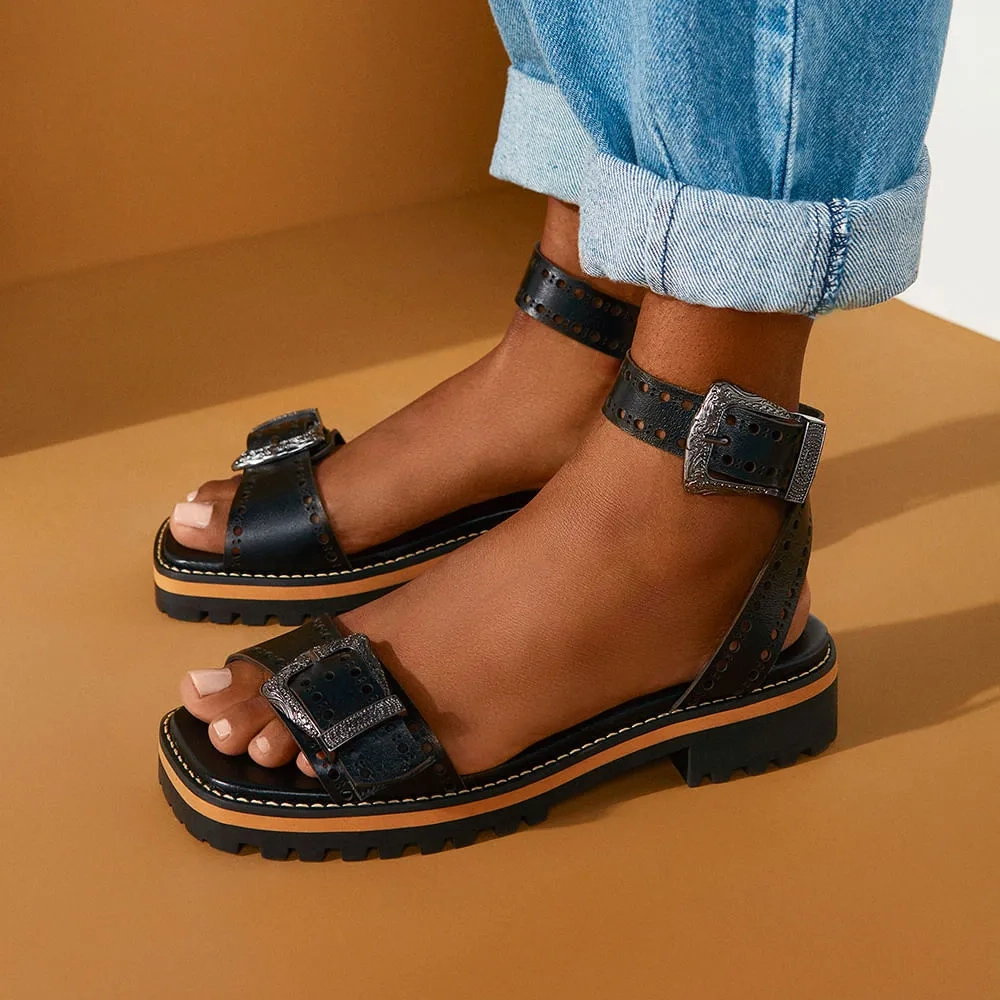 SANDÁLIA DALLAS PRETO