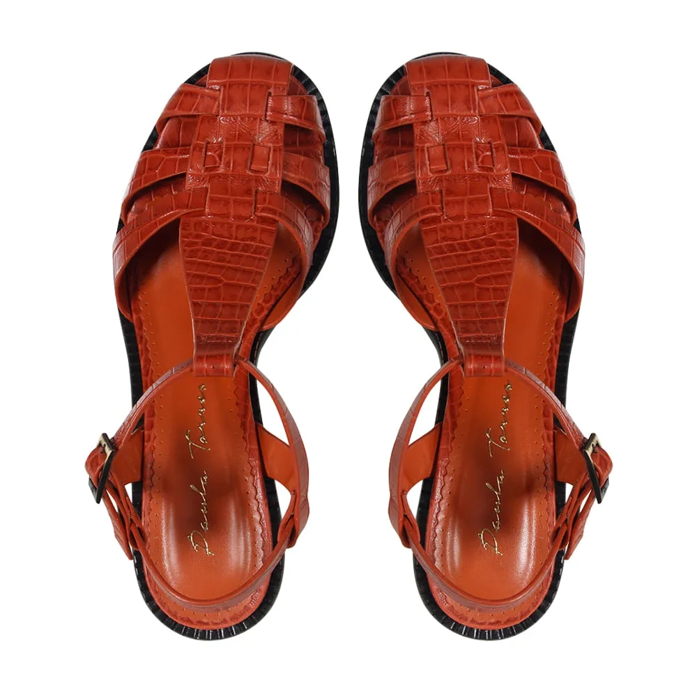 SANDÁLIA BALI FERRUGEM