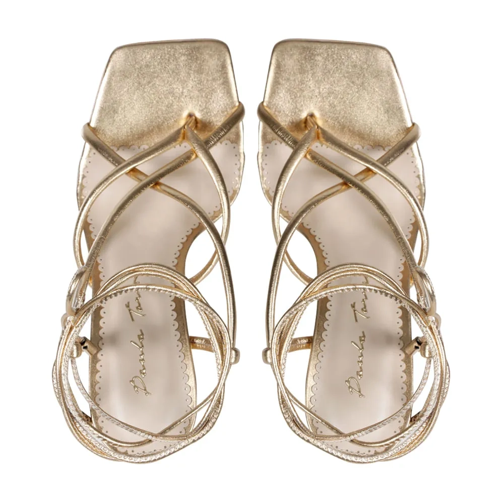 SANDÁLIA VIENA OURO