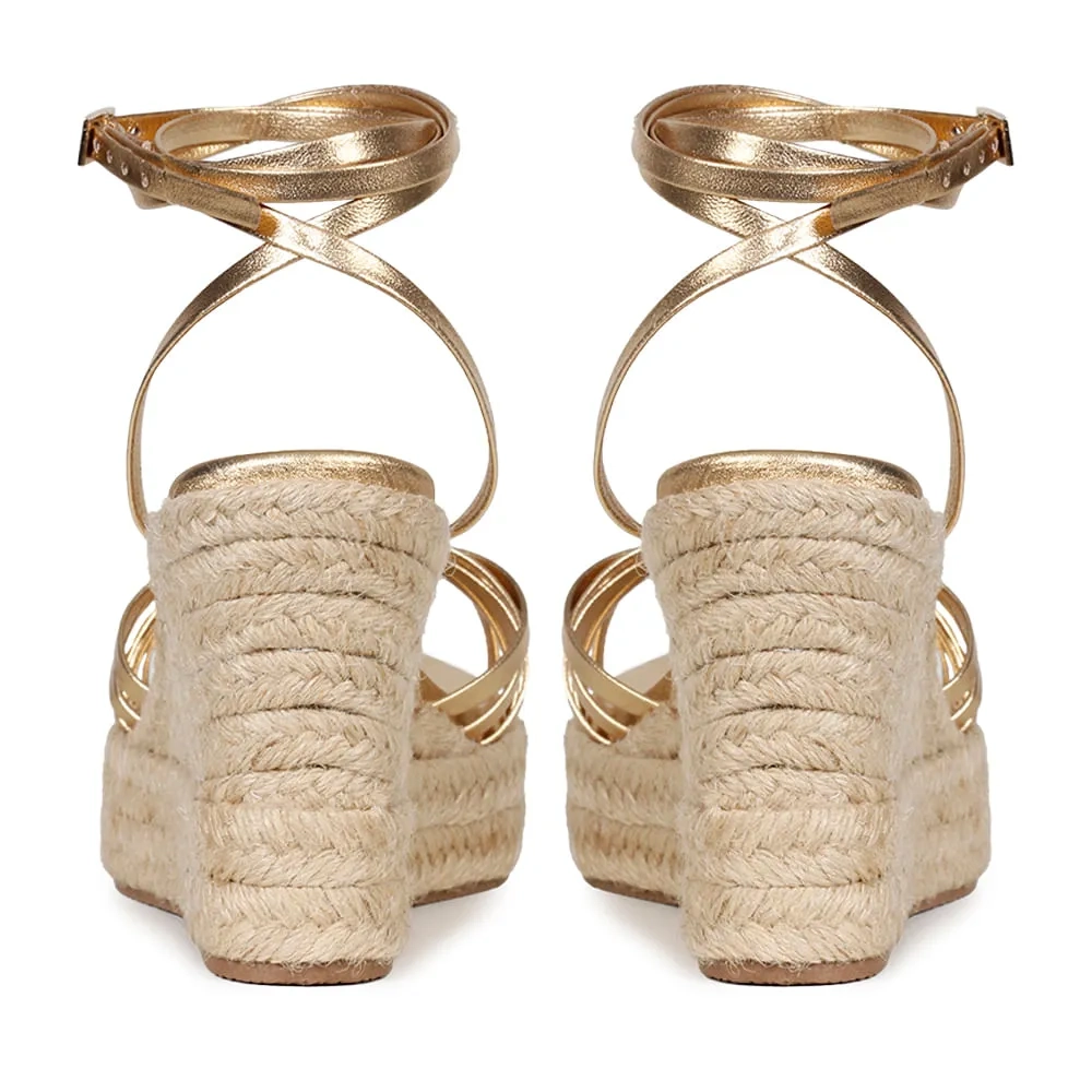 SANDÁLIA ANABELA ALICIA OURO