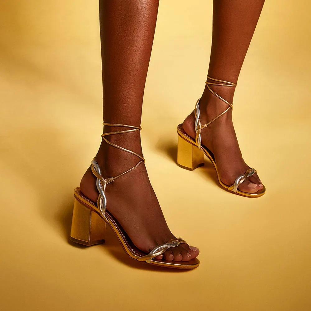 SANDÁLIA ELENA OURO