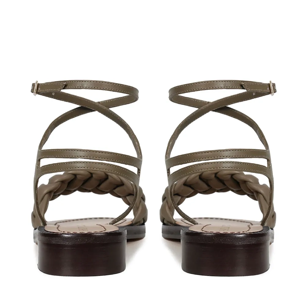 SANDÁLIA FRANCESCA OLIVE