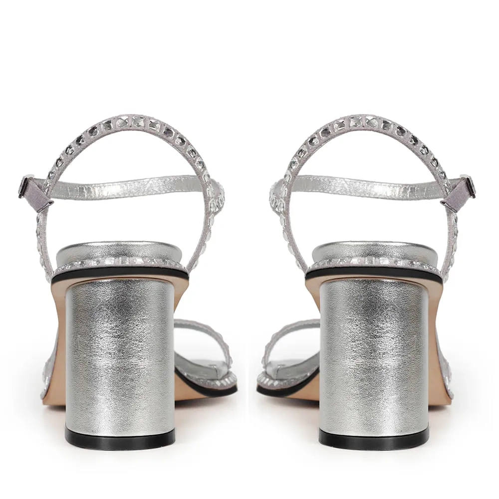 SANDÁLIA LANA PRATA