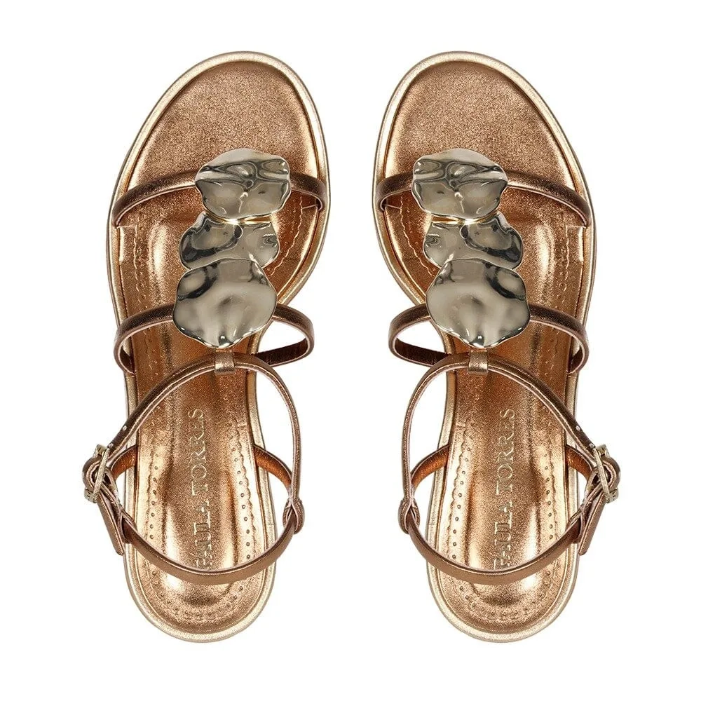 SANDÁLIA MARIE OURO VELHO