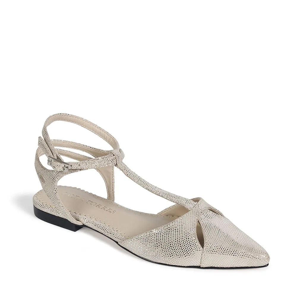 SAPATILHA AUDREY BEGE