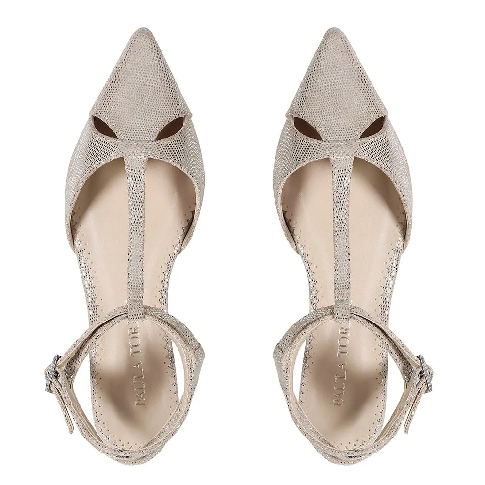 SAPATILHA AUDREY BEGE