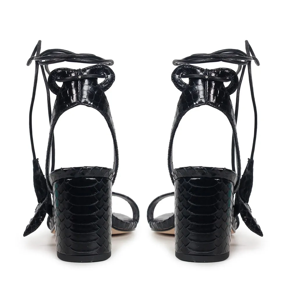 SANDÁLIA PAULA BLOCO PRETO