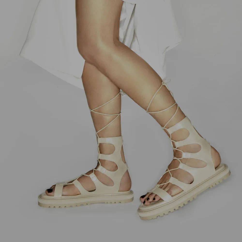 RASTEIRA GLADIADORA SUNSET BEGE