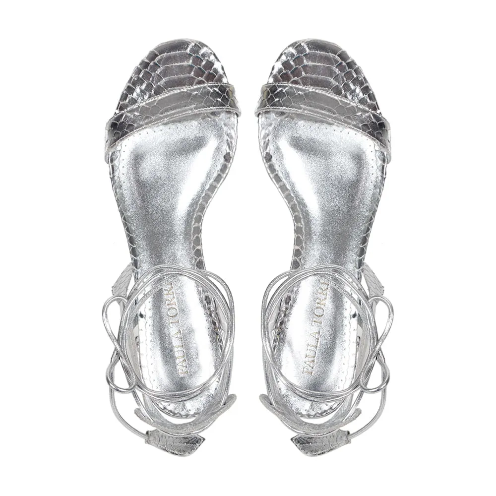 SANDÁLIA PAULA BAIXO PRATA