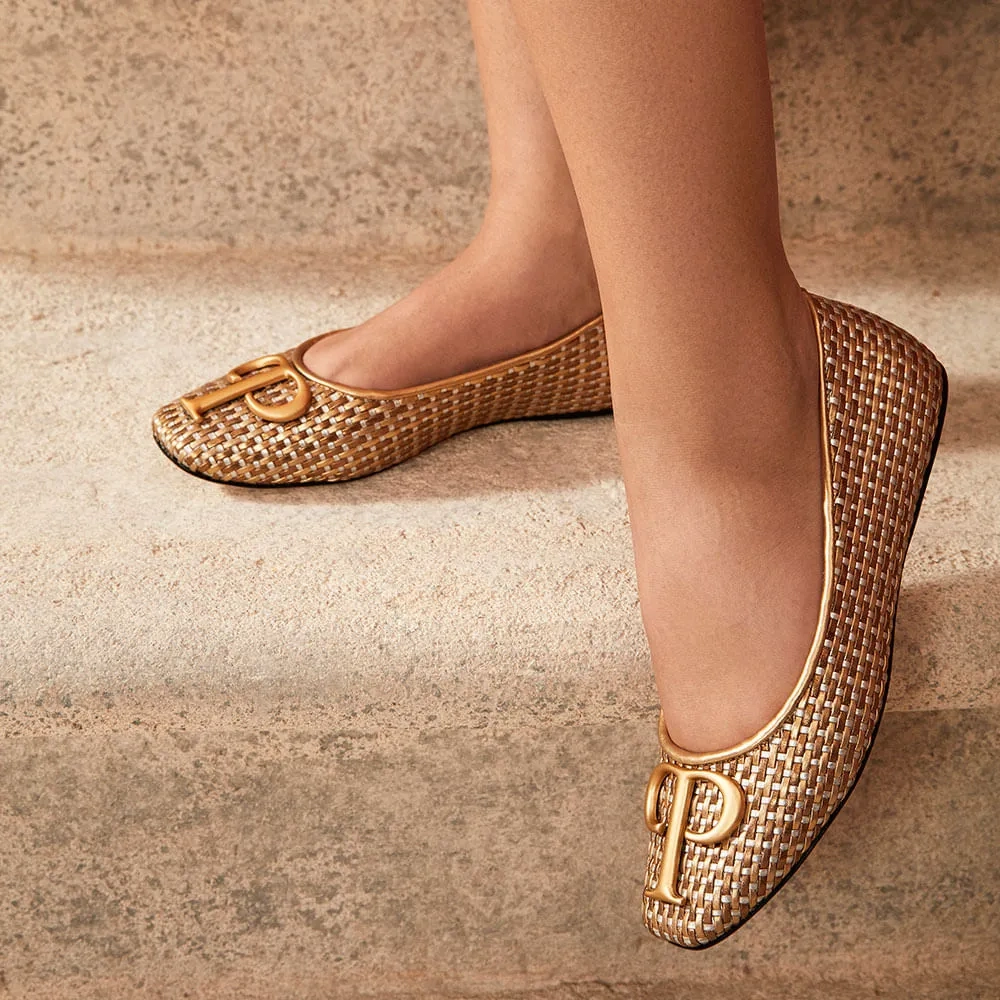 SAPATILHA TORRES TRESSE METALIZADA