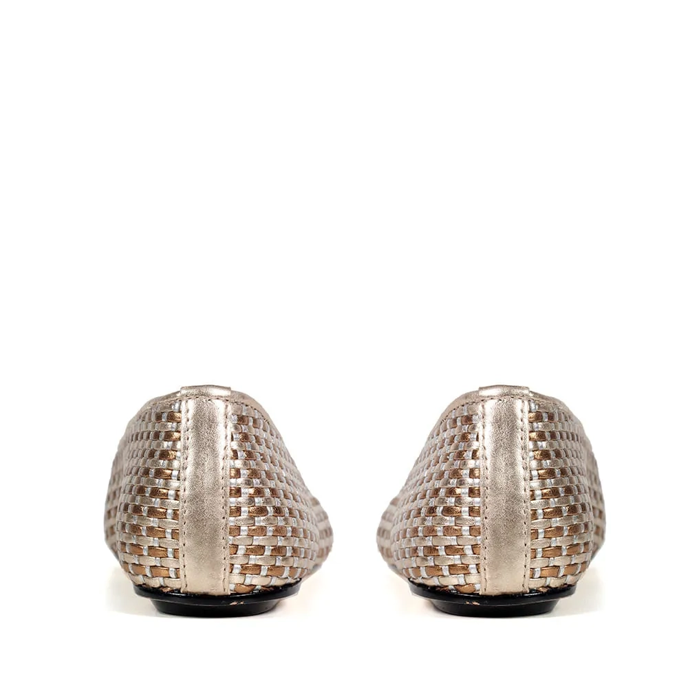 SAPATILHA TORRES TRESSE METALIZADA