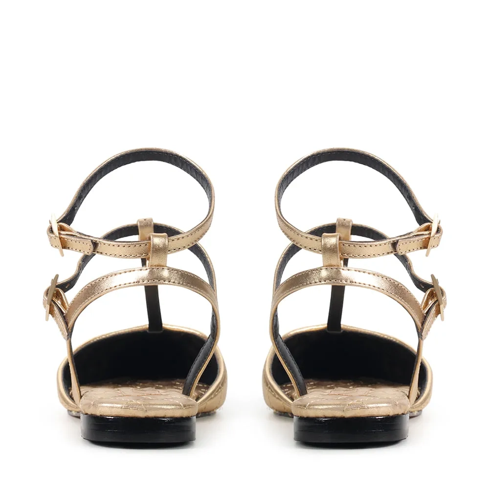 SAPATILHA MÔNACO DOURADA