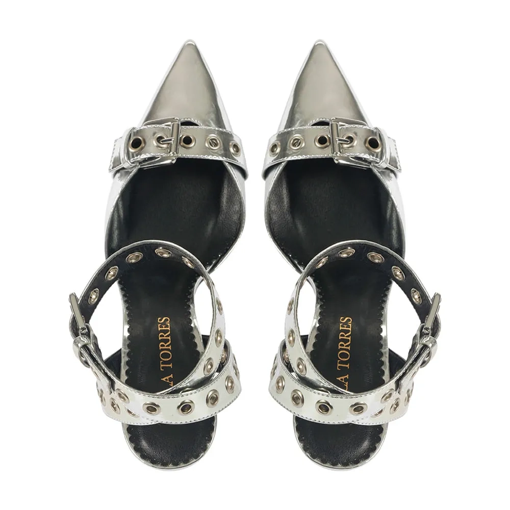 SCARPIN QUEBEC PRATA