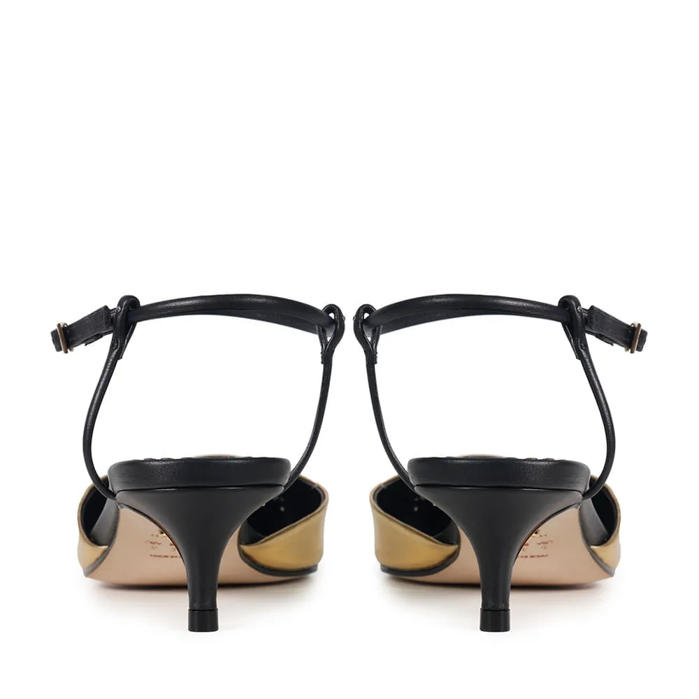 SCARPIN SINTRA DOURADO