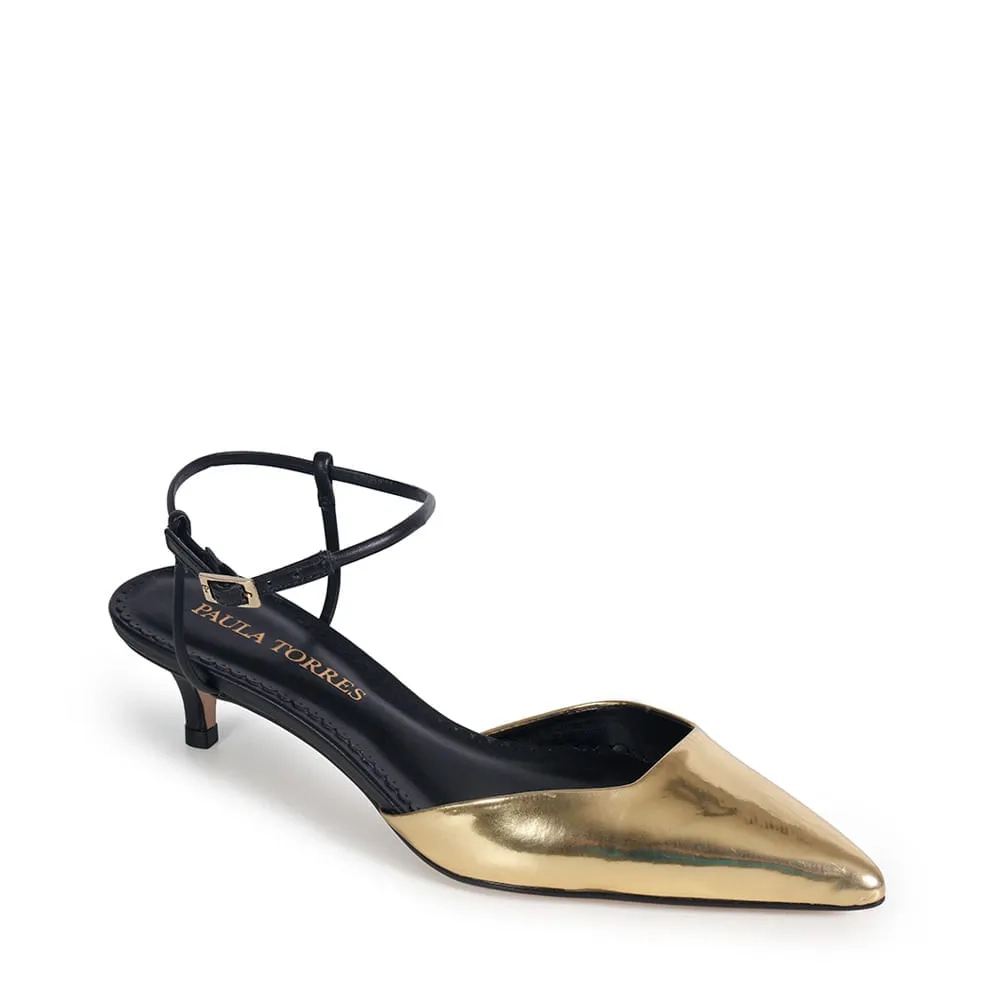 SCARPIN SINTRA DOURADO