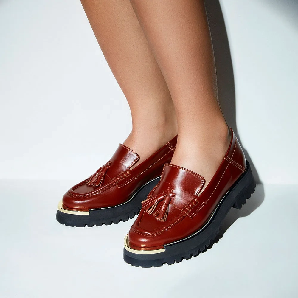 MOCASSIM ISLA COGNAC