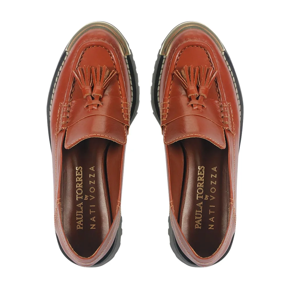 MOCASSIM ISLA COGNAC