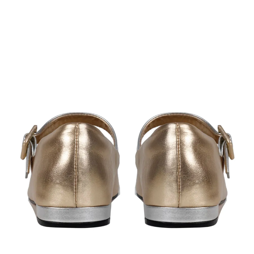 SAPATILHA OLÍMPIA SATURNO E PRATA