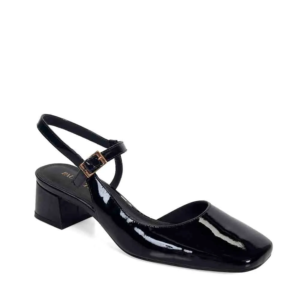 SCARPIN BONECA ITÁLIA BAIXO PRETO