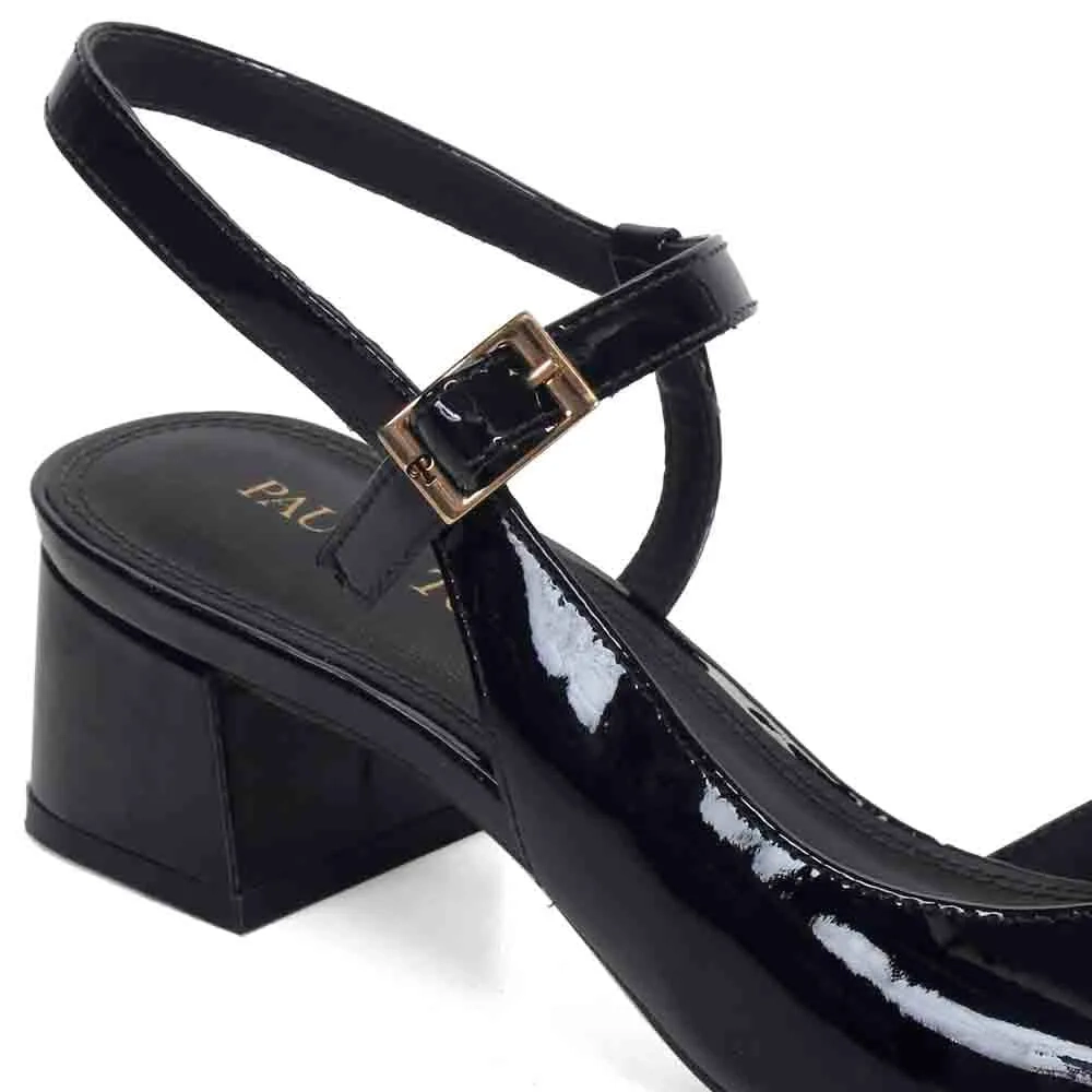 SCARPIN BONECA ITÁLIA BAIXO PRETO