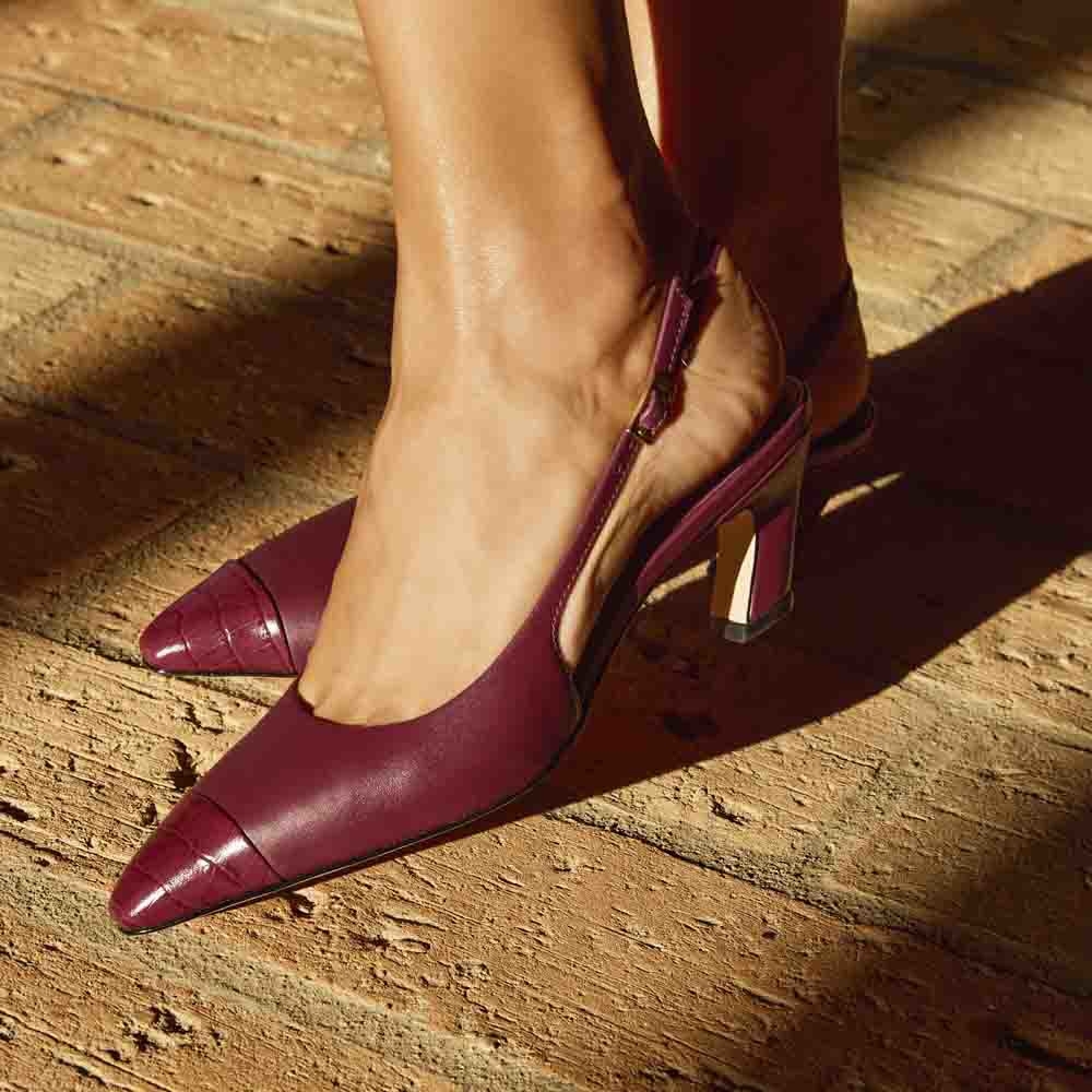 SCARPIN GABI MERLOT