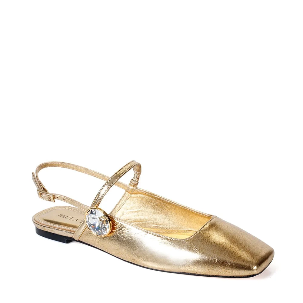 SAPATILHA NICOLI OURO