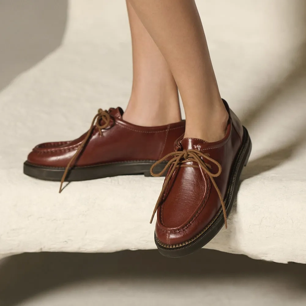 MOCASSIM JACKIE CHOCOLATE