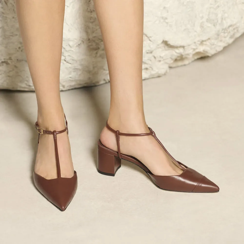 SCARPIN SCARLET CHOCOLATE