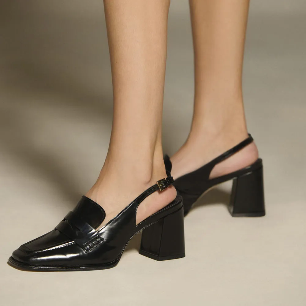 SCARPIN LANA PRETO