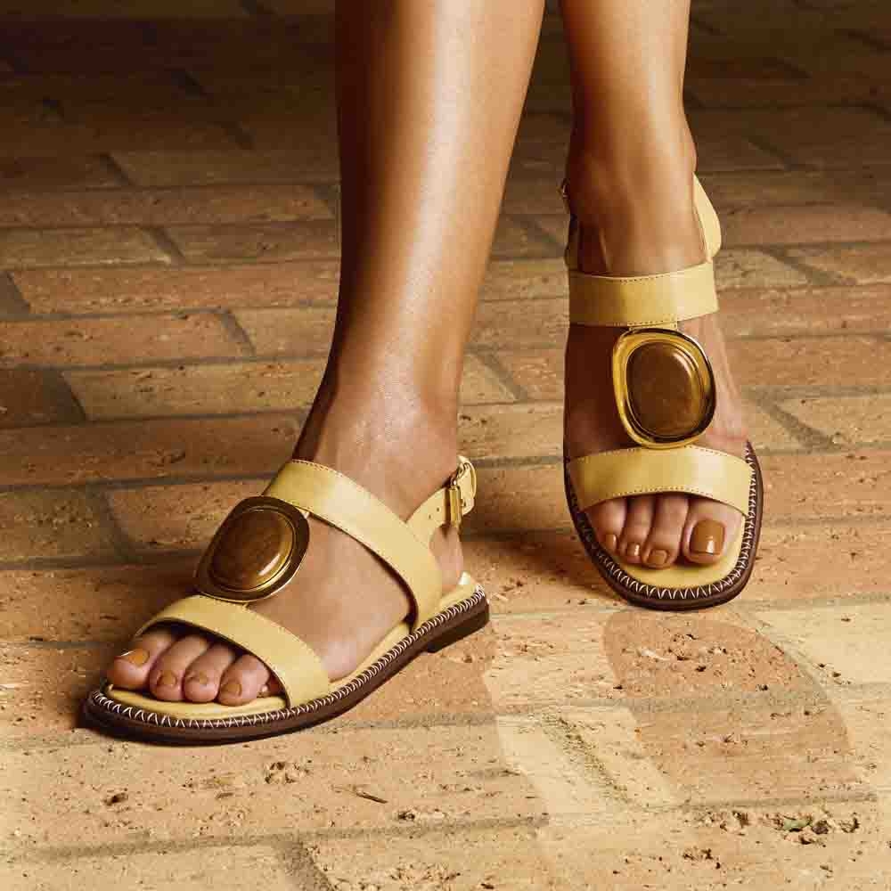 RASTEIRA JOANA AMARELO CLARO