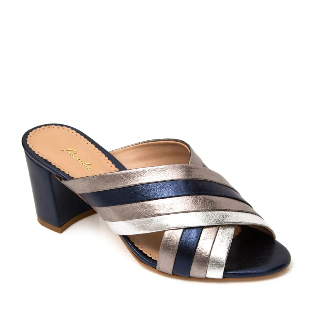 MULE FERRARA AZUL MARINHO