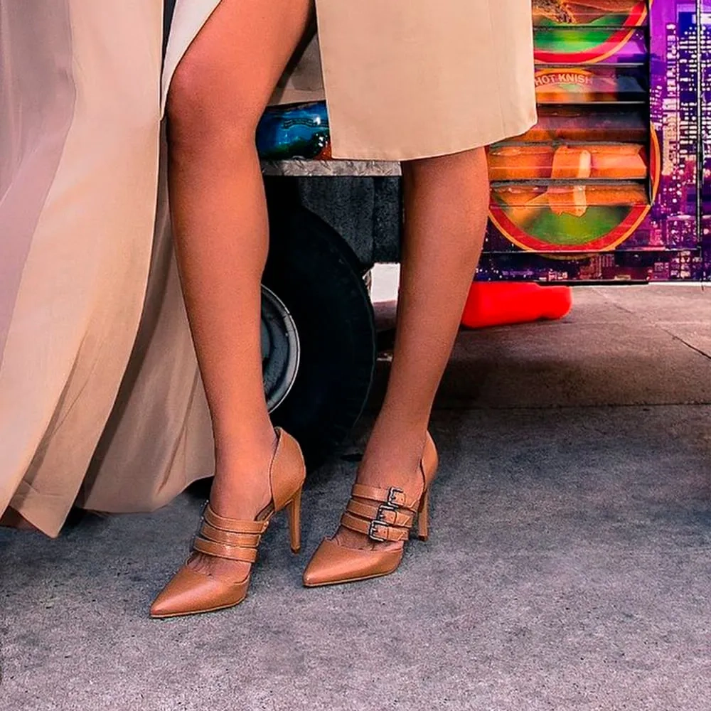 SCARPIN TURIM  CARAMELO