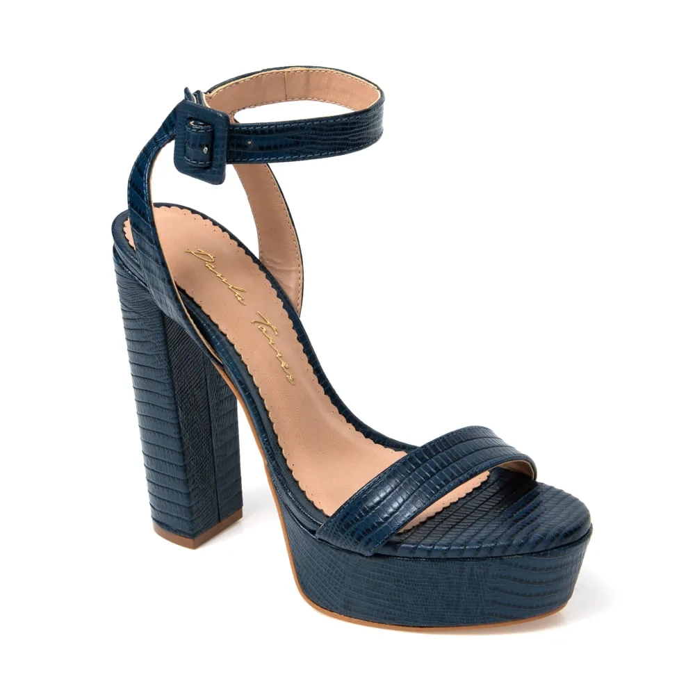 SANDÁLIA CLARKE AZUL MARINHO