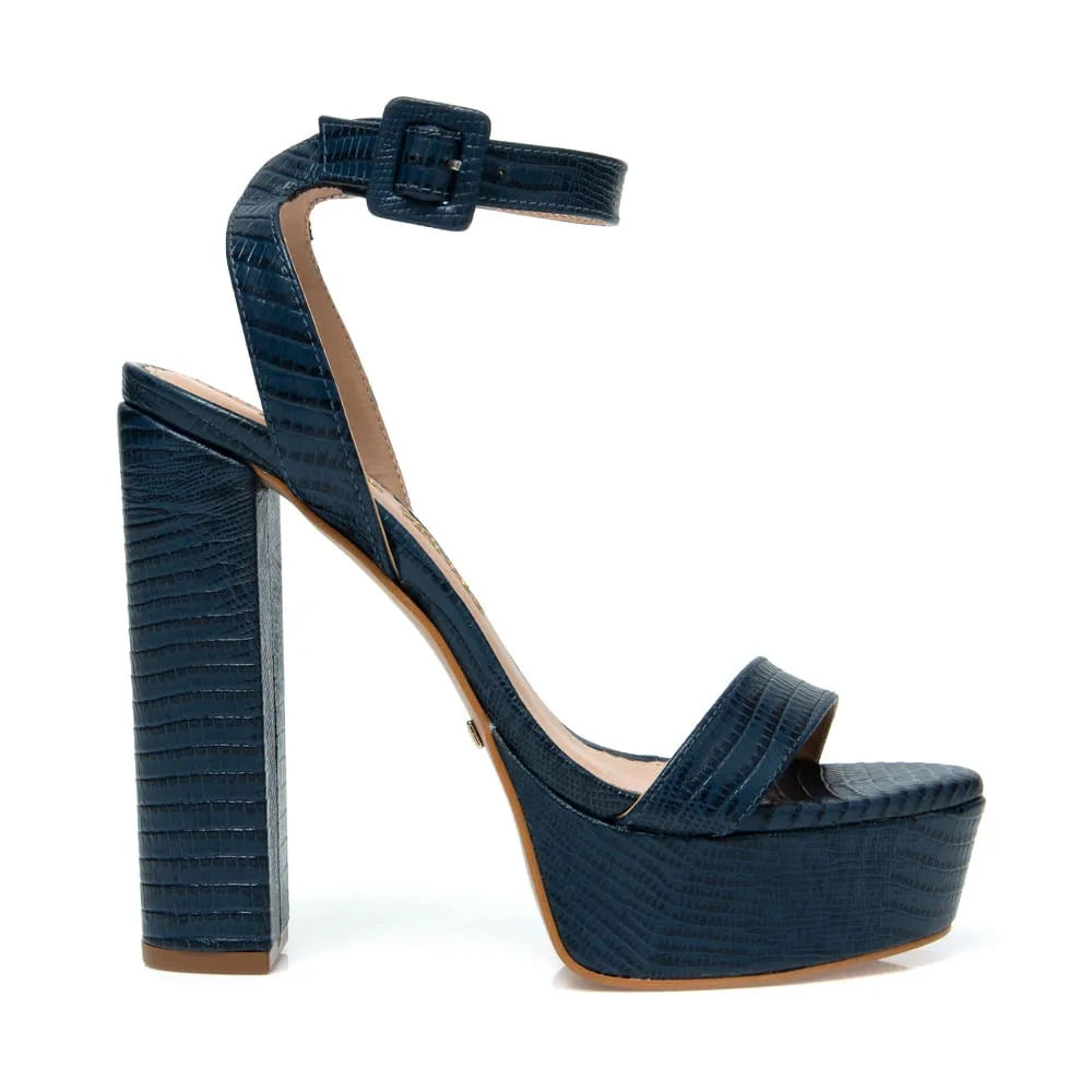 SANDÁLIA CLARKE AZUL MARINHO