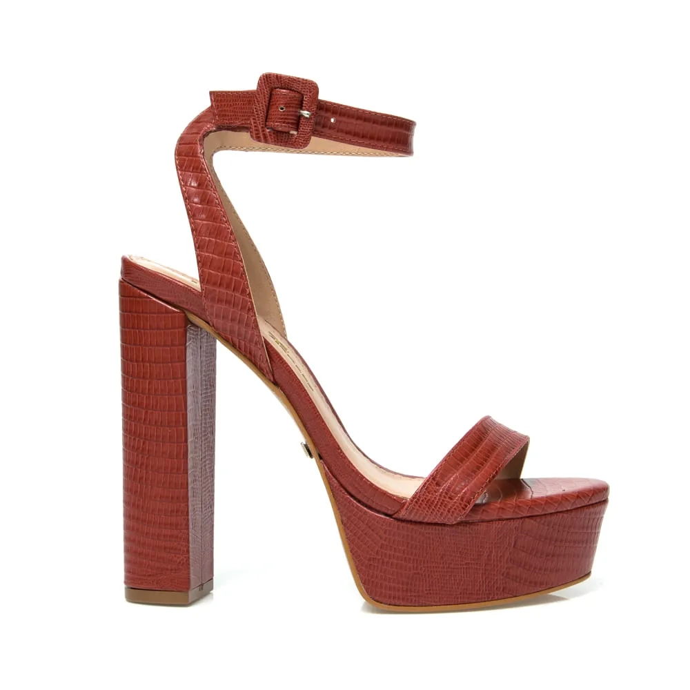 SANDÁLIA CLARKE FERRUGEM