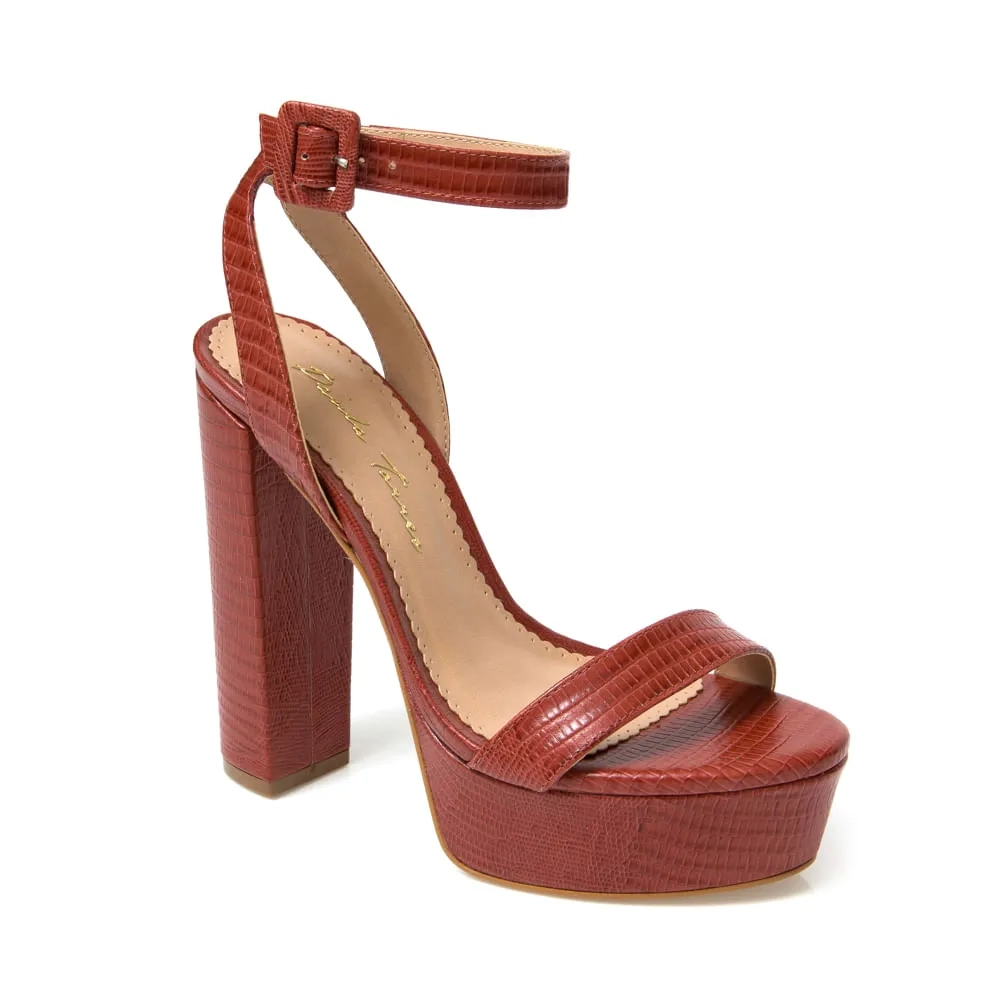 SANDÁLIA CLARKE FERRUGEM