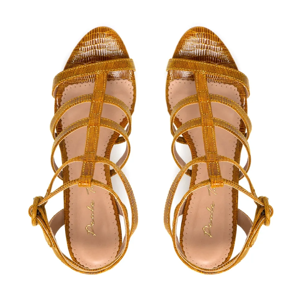 SANDÁLIA LYSA MOSTARDA