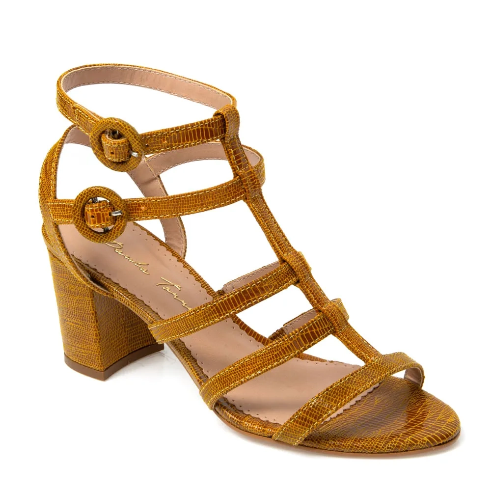 SANDÁLIA LYSA MOSTARDA