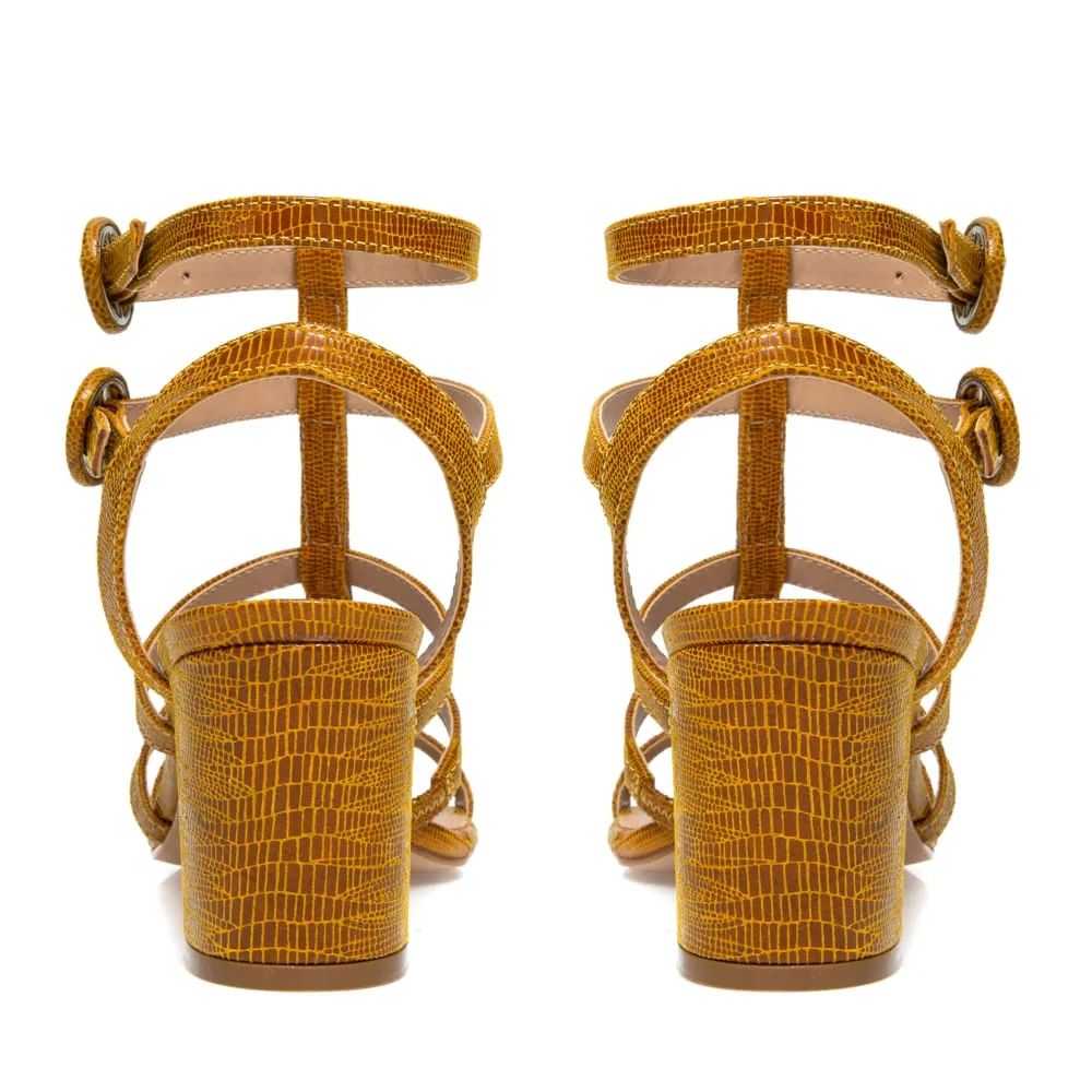 SANDÁLIA LYSA MOSTARDA