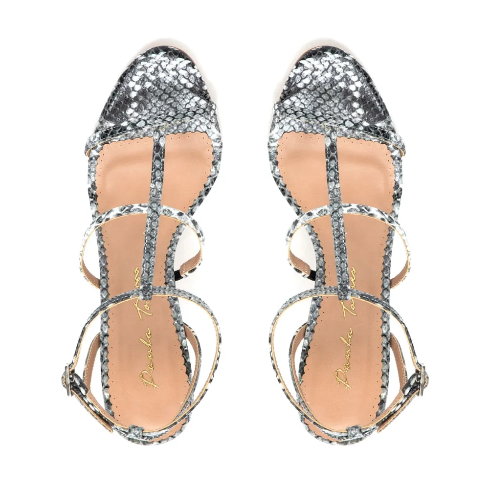 SANDÁLIA LAURE ANIMAL PRINT