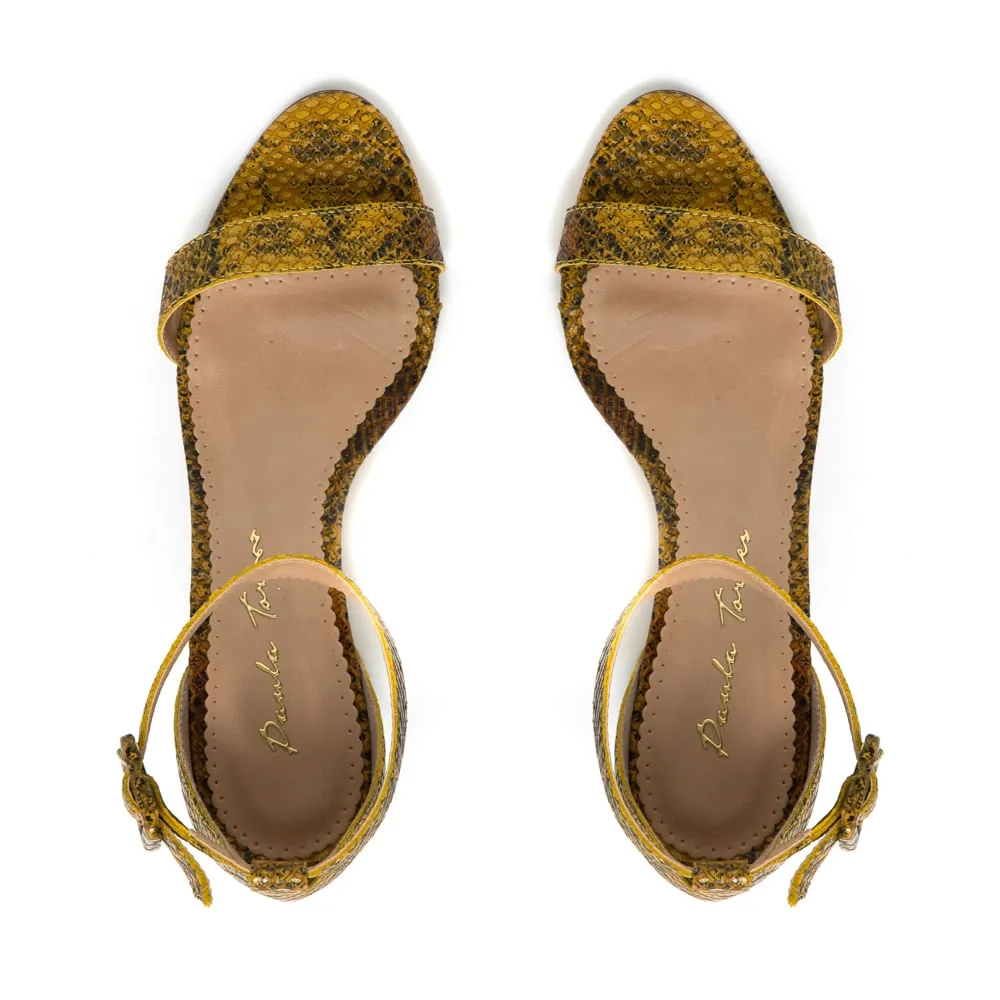 SANDÁLIA MARS MOSTARDA