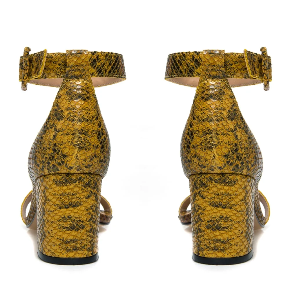 SANDÁLIA MARS MOSTARDA