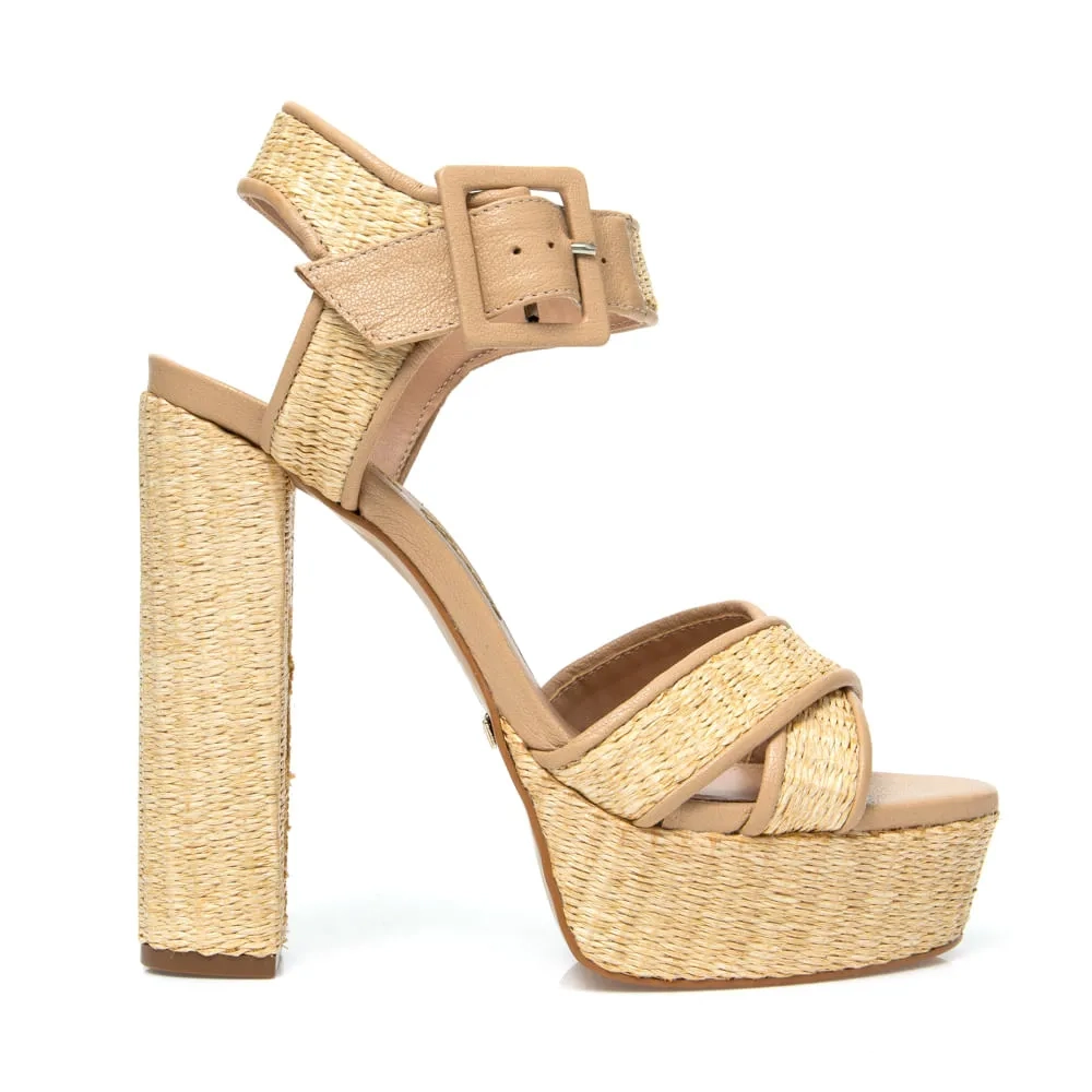 SANDÁLIA LIZZIE BEGE