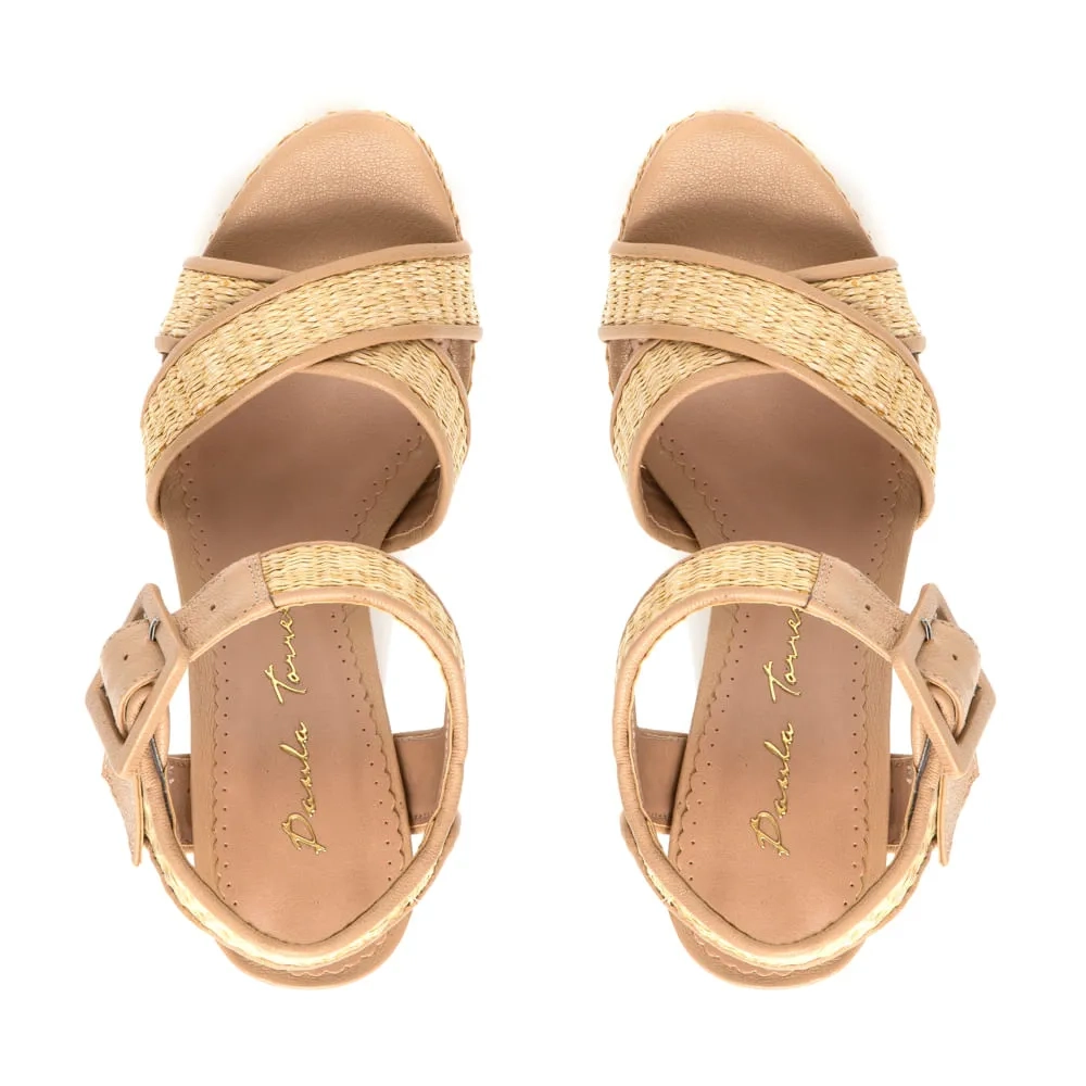 SANDÁLIA LIZZIE BEGE