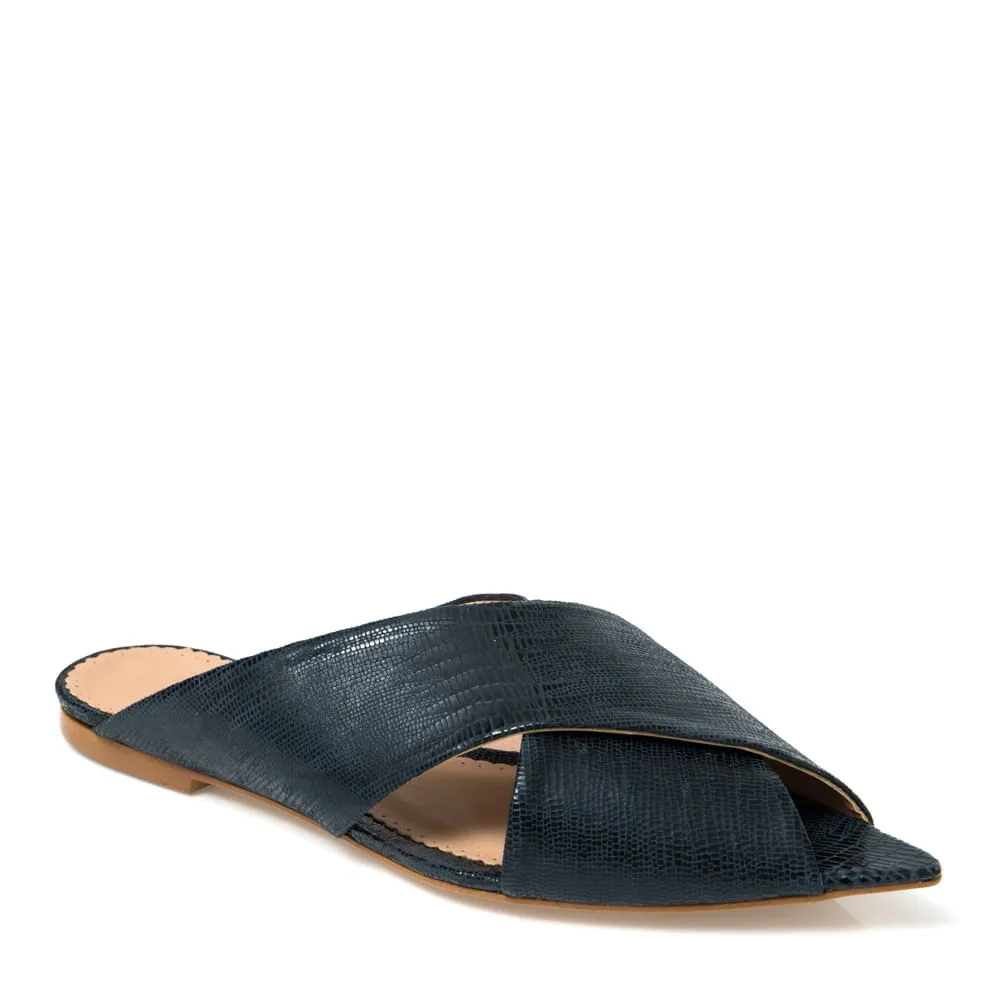 MULE LYSA AZUL MARINHO