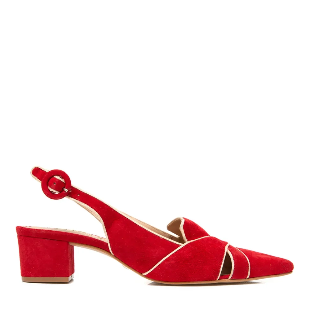 SCARPIN STELLA VERMELHO