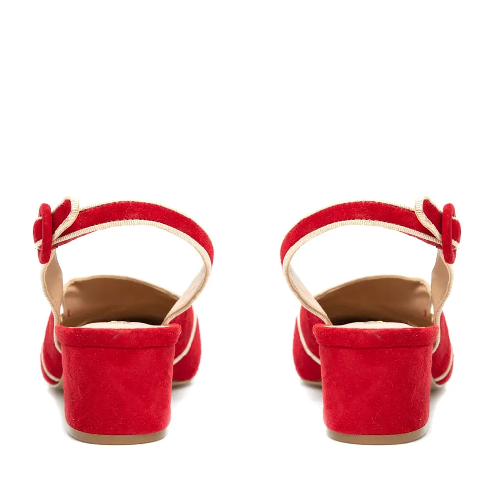 SCARPIN STELLA VERMELHO